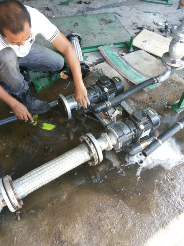 Pemipaan Biodigester (2)